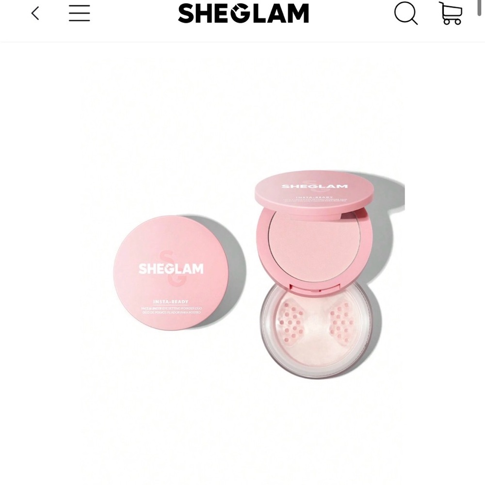 SHEGLAM Soft Pink Setting Powder